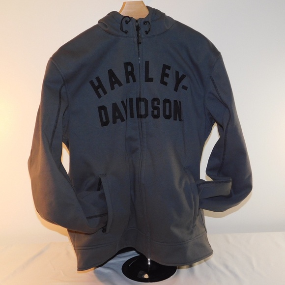 Harley-Davidson Genuine MotorClothes Black Riding Jacket – NWT Size Large - Picture 1 of 7